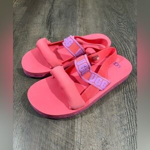 UGG Zuma Sling Pink Slide Sandal